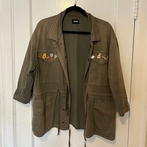 Hudson Jeans Military Jacket Sz. XL